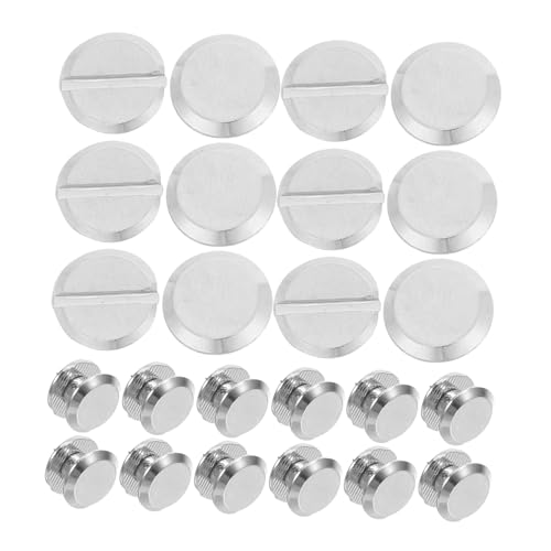 Beatifufu 100 Stück Teiliges Binding Schrauben aus Robustem Metall Langlebige Buchschrauben mit Einzelschlitz Design für Buchbindung Fotoalben Diy Dekoration und Büroakten von Beatifufu
