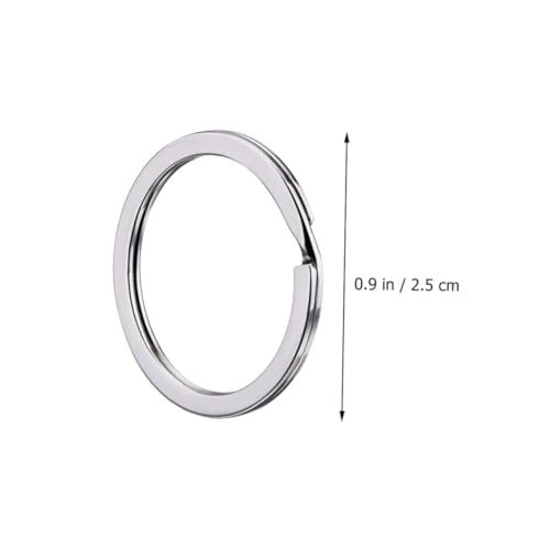 Beatifufu 100 Stück Teiliges Flacher Runder Metall Schlüsselringe Langlebig und Vielseitig für Autoschlüssel DIY Schlüsselanhänger und Schmuckherstellung Praktische für Alltag und Beatifufu 100 Stück Teiliges Flacher Runder Metall Schlüsselringe Langlebig und Vielseitig für Autoschlüssel DIY Schlüsselanhänger und Schmuckherstellung Praktische für Alltag und von Beatifufu