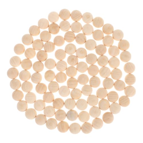 Beatifufu 100 Stück Teiliges Halbierte Holzperlen Natürliche Holzhalbkugeln für DIY Bastelprojekte Kreative Holzperlen für Schmuckornamente und Kunsthandwerk Beatifufu 100 Stück Teiliges Halbierte Holzperlen Natürliche Holzhalbkugeln für DIY Bastelprojekte Kreative Holzperlen für Schmuckornamente und Kunsthandwerk von Beatifufu