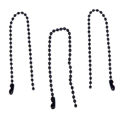 Beatifufu 100 Stück Teiliges Kugelkette aus Lackiertem Eisen mit Glatter Oberfläche Rostfrei Verstellbar als Dekorations Anhängerkette für Schlüssel Schmuck und Tags von Beatifufu