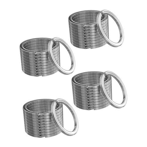 Beatifufu 100 Stück Teiliges Robuste Runde Metall Schlüsselringe aus Eisen Praktische Schlüsselanhänger für DIY Projekte Sichere Schlüsselhalter für Auto Zuhause und Bastelarbeiten Beatifufu 100 Stück Teiliges Robuste Runde Metall Schlüsselringe aus Eisen Praktische Schlüsselanhänger für DIY Projekte Sichere Schlüsselhalter für Auto Zuhause und Bastelarbeiten von Beatifufu