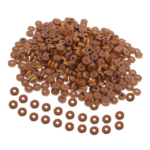Beatifufu 1000Stücke Holzperlen Kaffeefarbene Mini Perlen für Armband DIY Schmuckherstellung Umweltfreundliches Holz mit Kleinen Löchern Projekte Beatifufu 1000Stücke Holzperlen Kaffeefarbene Mini Perlen für Armband DIY Schmuckherstellung Umweltfreundliches Holz mit Kleinen Löchern Projekte von Beatifufu