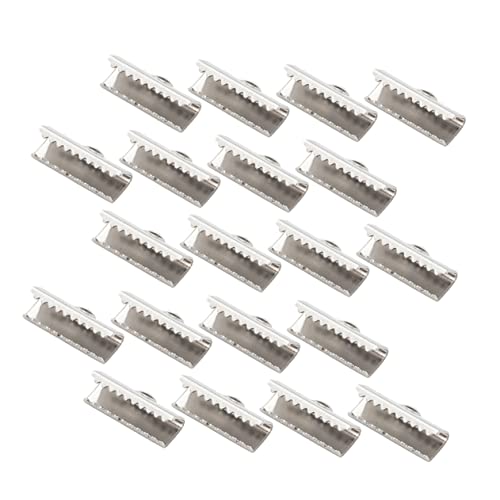 Beatifufu 100Stücke Klemmen für Armband Schmuckherstellung Crimp Enden DIY Bastelzubehör für Ohrringe Chokers und Armbänder Korrosionsbeständig und Langlebig von Beatifufu