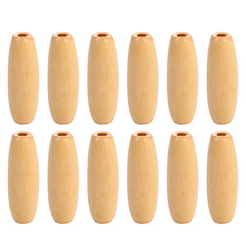 Beatifufu 100Stücke Olivenförmige Holzperlen Natürliche DIY Bastelperlen für Kunsthandwerk Schmuckherstellung und Dekoration für Projekte und Hochzeiten Beatifufu 100Stücke Olivenförmige Holzperlen Natürliche DIY Bastelperlen für Kunsthandwerk Schmuckherstellung und Dekoration für Projekte und Hochzeiten von Beatifufu