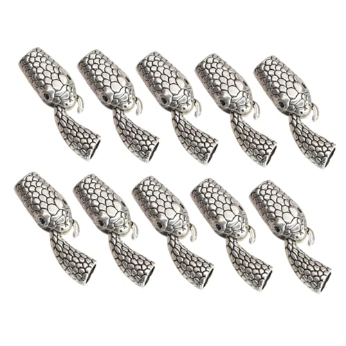 Beatifufu 10Paare Schlangenkopfverschluss Legierung DIY Schmuckverschlüsse für Armbänder und Robust und Elegant für Schmuckherstellung Beatifufu 10Paare Schlangenkopfverschluss Legierung DIY Schmuckverschlüsse für Armbänder und Robust und Elegant für Schmuckherstellung von Beatifufu