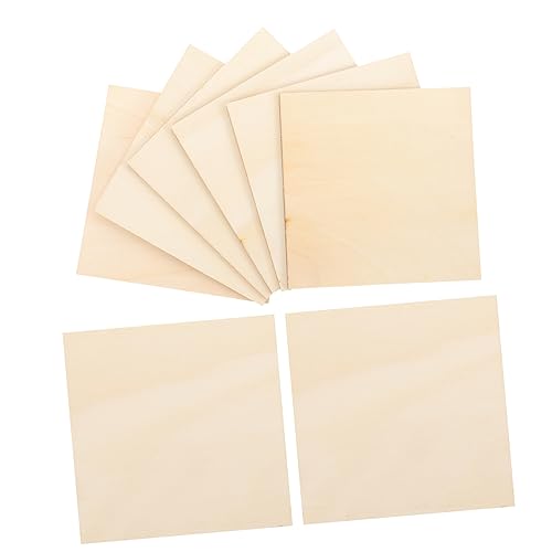 Beatifufu 10Stücke DIY Holzplatten für Bastelprojekte Unbehandelte Quadratische Holzscheiben für Kreative Dekorationen für Zuhause Schule und Bastelarbeiten Beatifufu 10Stücke DIY Holzplatten für Bastelprojekte Unbehandelte Quadratische Holzscheiben für Kreative Dekorationen für Zuhause Schule und Bastelarbeiten von Beatifufu
