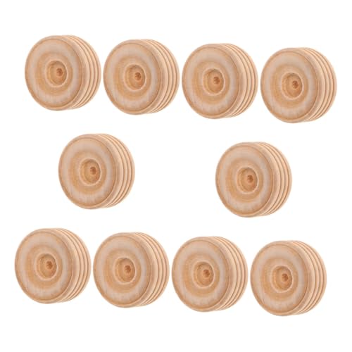 Beatifufu 10pcs Kleine Hölzerne Handwerksräder Mini Hölzerne Räder DIY Bastal Räder Holzräder Für Handwerksholz -autoräder Leere Holzräder Beatifufu 10pcs Kleine Hölzerne Handwerksräder Mini Hölzerne Räder DIY Bastal Räder Holzräder Für Handwerksholz -autoräder Leere Holzräder von Beatifufu