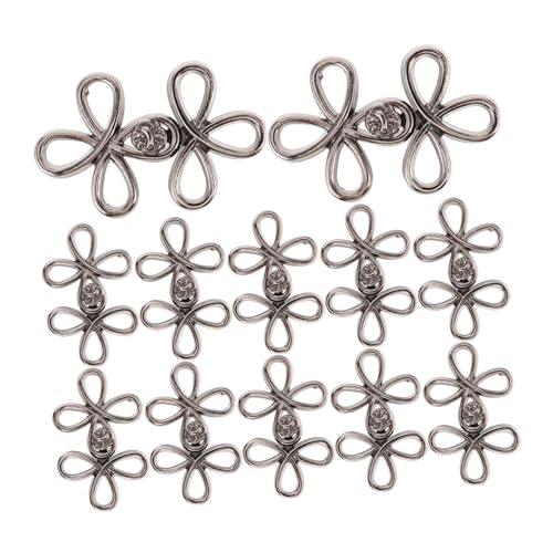 Beatifufu 12 Paare Teiliges Retro Metallknöpfe Schwarz Vintage Cheongsam Metalldruckknöpfe für DIY Kleidung Cape Mantelverschluss Langlebige Metallbeschläge Einfache Anbringung Beatifufu 12 Paare Teiliges Retro Metallknöpfe Schwarz Vintage Cheongsam Metalldruckknöpfe für DIY Kleidung Cape Mantelverschluss Langlebige Metallbeschläge Einfache Anbringung von Beatifufu