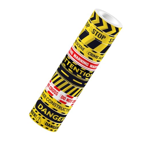 Beatifufu 12 Rollen Transparentes Warnband Klebeband Selbstklebend mit Bau slogans Vielseitiges DIY Scrapbooking Tape für Partydeko Planer Tagebücher Langlebig und Einfach Zuschneidbar Beatifufu 12 Rollen Transparentes Warnband Klebeband Selbstklebend mit Bau slogans Vielseitiges DIY Scrapbooking Tape für Partydeko Planer Tagebücher Langlebig und Einfach Zuschneidbar von Beatifufu