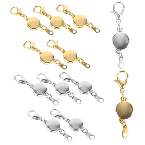 Beatifufu 12 Stück Teiliges Magnetisches Schmuckverschluss Halsketten und Armbänder Langlebiger Legierungs lobster karabiner Glänzend Silber Goldfarben Einfach Einhändig Bedienbar für Beatifufu 12 Stück Teiliges Magnetisches Schmuckverschluss Halsketten und Armbänder Langlebiger Legierungs lobster karabiner Glänzend Silber Goldfarben Einfach Einhändig Bedienbar für von Beatifufu