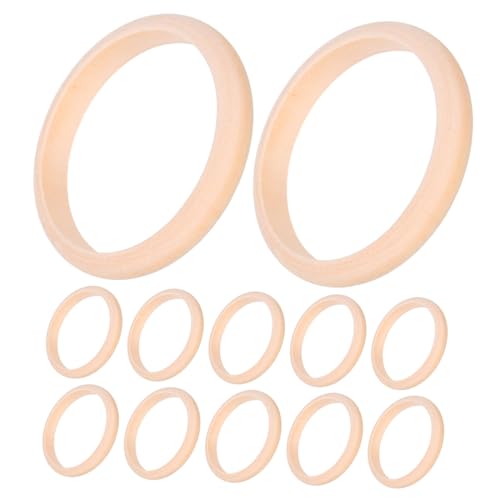 Beatifufu 12 Stück Teiliges Naturbelassene Holzarmbänder zum Bemalen Glatte Ringe Breit Ø Innen DIY Schmuckherstellung Handgefertigte Holzarmbandrohlinge für Kreative Bastelprojekte Beatifufu 12 Stück Teiliges Naturbelassene Holzarmbänder zum Bemalen Glatte Ringe Breit Ø Innen DIY Schmuckherstellung Handgefertigte Holzarmbandrohlinge für Kreative Bastelprojekte von Beatifufu