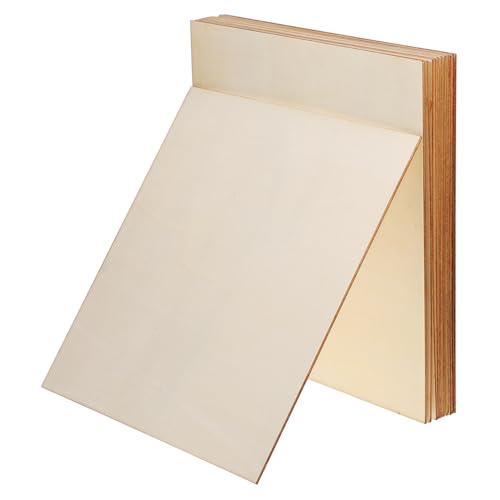 Beatifufu 12 Stück Unfertige Quadratische Holzplatten Robuste Bastelunterlage für Gravur Malerei Diy Projekte und Vielseitige Anwendungen Beatifufu 12 Stück Unfertige Quadratische Holzplatten Robuste Bastelunterlage für Gravur Malerei Diy Projekte und Vielseitige Anwendungen von Beatifufu