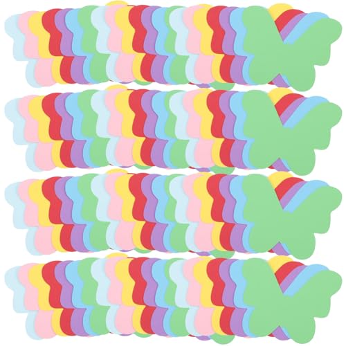 Beatifufu 140 Stück Teiliges DIY Schmetterling Papier Bastelset für Bunte Papier-ausschnitte für Bastelprojekte Klassenzimmer Partydekoration Geeignet für Schule Kindergarten Scrapbooking Beatifufu 140 Stück Teiliges DIY Schmetterling Papier Bastelset für Bunte Papier-ausschnitte für Bastelprojekte Klassenzimmer Partydekoration Geeignet für Schule Kindergarten Scrapbooking von Beatifufu