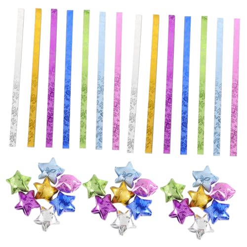Beatifufu 140 Stück Teiliges Origami Papierstreifen Mittelstarkes Bastelpapier für Dekorative Papiersterne DIY Faltpapier für Partydekoration Langlebig und Einfach zu Falten für Beatifufu 140 Stück Teiliges Origami Papierstreifen Mittelstarkes Bastelpapier für Dekorative Papiersterne DIY Faltpapier für Partydekoration Langlebig und Einfach zu Falten für von Beatifufu