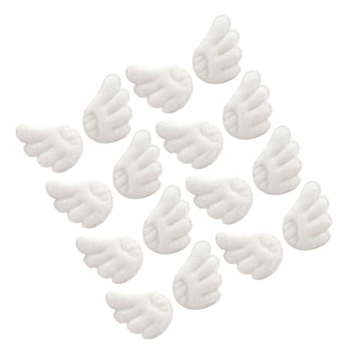Beatifufu 15 Paare Weiße Engelsflügel Stoffaufnäher zum Aufnähen DIY Nähzubehör für Kinderkleidung Haaraccessoires Packung Langlebige Realistische Flügel Patches für Individuelle Kostüme Beatifufu 15 Paare Weiße Engelsflügel Stoffaufnäher zum Aufnähen DIY Nähzubehör für Kinderkleidung Haaraccessoires Packung Langlebige Realistische Flügel Patches für Individuelle Kostüme von Beatifufu