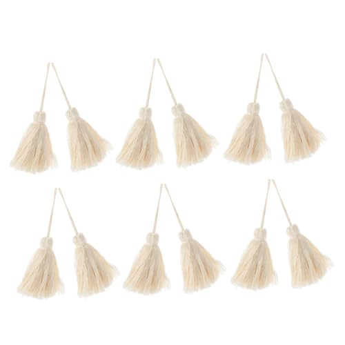 Beatifufu 15 Stück Teiliges Baumwoll quasten Handgemacht Weiche Mini Troddeln für DIY Schmuck Kleidung Schlüsselanhänger Dekorationen Vielseitig für Kissen Decken Vorhänge Tischwäsche Beatifufu 15 Stück Teiliges Baumwoll quasten Handgemacht Weiche Mini Troddeln für DIY Schmuck Kleidung Schlüsselanhänger Dekorationen Vielseitig für Kissen Decken Vorhänge Tischwäsche von Beatifufu