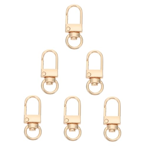Beatifufu 15 Stück Teiliges Metall lobster karabinerhaken mit Drehgelenk Langlebige DIY Schlüssel Taschenverschlüsse aus Korrosionsbeständigem Legierungsstahl Flexibel Rotierend Sicherer Beatifufu 15 Stück Teiliges Metall lobster karabinerhaken mit Drehgelenk Langlebige DIY Schlüssel Taschenverschlüsse aus Korrosionsbeständigem Legierungsstahl Flexibel Rotierend Sicherer von Beatifufu