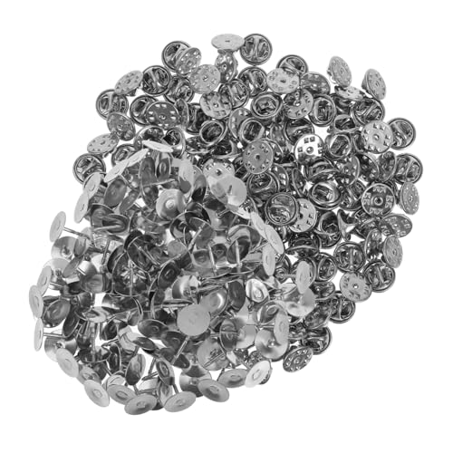 Beatifufu 150 Sätze Schmetterling Broschen Verschlüsse aus Metall Nickel Basis Pin Clutch Halbrund für Schmuckherstellung Anstecknadeln Abzeichen und DIY Basteln Beatifufu 150 Sätze Schmetterling Broschen Verschlüsse aus Metall Nickel Basis Pin Clutch Halbrund für Schmuckherstellung Anstecknadeln Abzeichen und DIY Basteln von Beatifufu