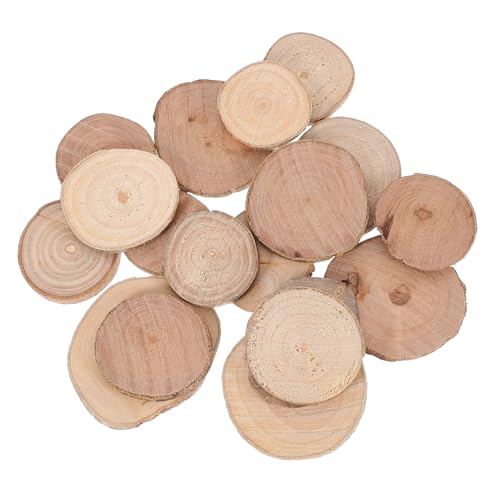 Beatifufu 18 Stück Unlackierte Holzscheiben Teilig Naturholz Rund zum Basteln Diy Miniaturmodelle Baumstamm Deko für Hochzeit Gartenlandschaft und Handwerksprojekte Beatifufu 18 Stück Unlackierte Holzscheiben Teilig Naturholz Rund zum Basteln Diy Miniaturmodelle Baumstamm Deko für Hochzeit Gartenlandschaft und Handwerksprojekte von Beatifufu