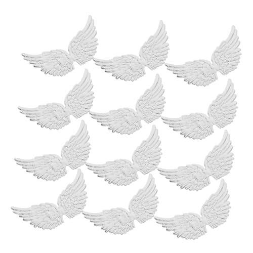 Beatifufu 18pcs DIY Angel Wings Für Party Dekoration Kleidung DIY Accessoires DIY Party Dekoration Engel Flügel Für Dekoration Rucksack von Beatifufu