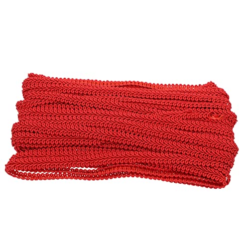 Beatifufu 1Rolle Fransen Randverkleidung Hochwertigem Material Yards Wellenborte für DIY Fensterdekoration und Sofakissen Waschbar und Langlebig von Beatifufu