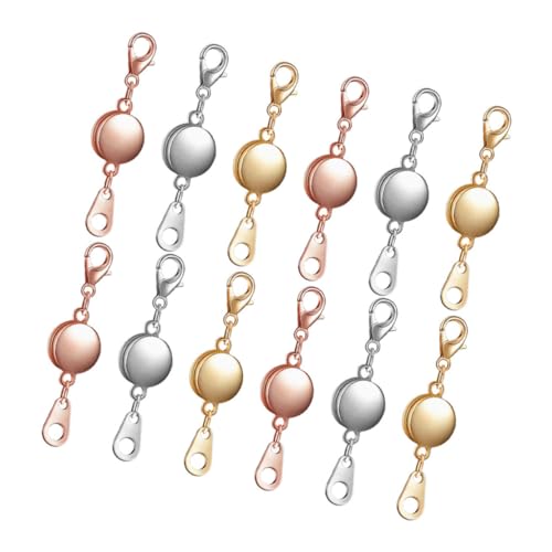 Beatifufu 1Satz Magnetische Schmuckverschlüsse Für Halsketten Und Armbänder Teiliges Legierten Materialien Dekorative Magnetanhänger Für DIY Projekte Passend Für Verschiedene von Beatifufu