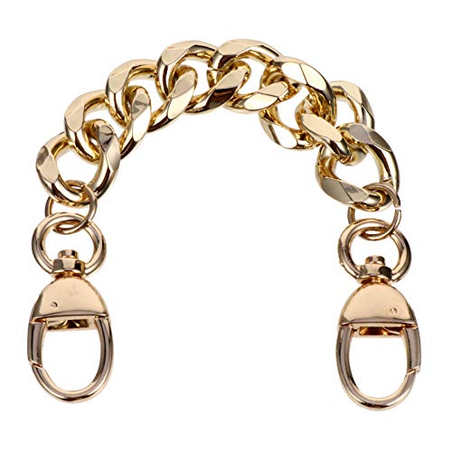 Beatifufu 1Stück Metalltaschenkette Robuste Handtaschenkette für DIY Zubehör Langlebig und Installieren für Geldbörsen und Umhängetaschen mit Karabiner Beatifufu 1Stück Metalltaschenkette Robuste Handtaschenkette für DIY Zubehör Langlebig und Installieren für Geldbörsen und Umhängetaschen mit Karabiner von Beatifufu