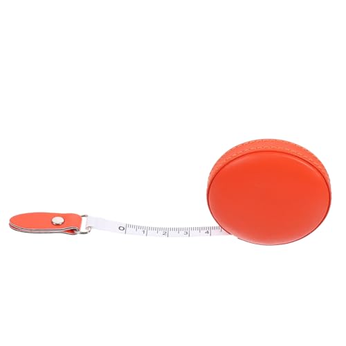Beatifufu 1Stück PU Ledermessband Maßband für Körper und Kleidungsmaße Ergonomisches Design Einfache Handhabung für Zuhause und Unterwegs von Beatifufu