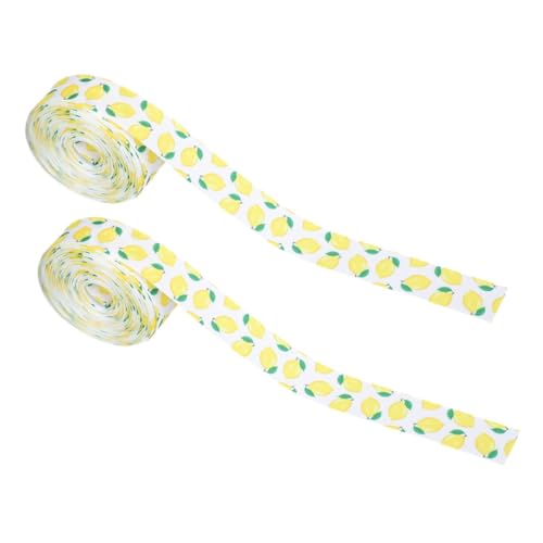 Beatifufu 2 Rollen Geburtstagskranz Dekorverpackung Limetten Polyesterkränze Blumen Zitronen Projektarrangements Dekoratives Basteln Themennähen Bedruckt Obst Frühling Sommer Beatifufu 2 Rollen Geburtstagskranz Dekorverpackung Limetten Polyesterkränze Blumen Zitronen Projektarrangements Dekoratives Basteln Themennähen Bedruckt Obst Frühling Sommer von Beatifufu