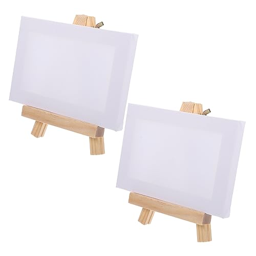 Beatifufu 2 Sätze Mini Staffelei mit Leinwandrahmen Leicht Tragbar Praktisch für Kunststudenten DIY Malen Kompaktes Design für Öl und Acrylmalerei Beatifufu 2 Sätze Mini Staffelei mit Leinwandrahmen Leicht Tragbar Praktisch für Kunststudenten DIY Malen Kompaktes Design für Öl und Acrylmalerei von Beatifufu