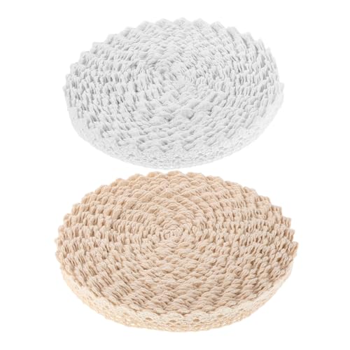 Beatifufu 2 Stück Baumwoll-spitzenband Breit Bestickte Vintage Häkelspitze mit Floralem Muster Weich und Leicht für Bastelprojekte Scrapbooking und Heimdekoration Beatifufu 2 Stück Baumwoll-spitzenband Breit Bestickte Vintage Häkelspitze mit Floralem Muster Weich und Leicht für Bastelprojekte Scrapbooking und Heimdekoration von Beatifufu