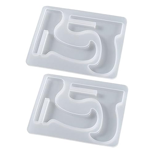 Beatifufu 2 Stück DIY Silikonform für Handyhalter und Buchständer Langlebige Epoxidharz Gießformen mit Unregelmäßiger Hochglänzender Oberfläche Geeignet für Individuelle Dekoration und Beatifufu 2 Stück DIY Silikonform für Handyhalter und Buchständer Langlebige Epoxidharz Gießformen mit Unregelmäßiger Hochglänzender Oberfläche Geeignet für Individuelle Dekoration und von Beatifufu
