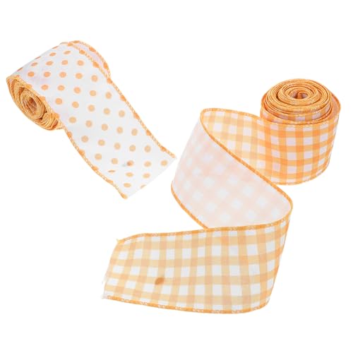 Beatifufu 2 Stück Gelbes Bastelband Diy Geschenkband für Frühlingskränze Ostern Geburtstagsdekorationen Strapazierfähiges Benutzerfreundliches Material für Kreative Projekte Beatifufu 2 Stück Gelbes Bastelband Diy Geschenkband für Frühlingskränze Ostern Geburtstagsdekorationen Strapazierfähiges Benutzerfreundliches Material für Kreative Projekte von Beatifufu