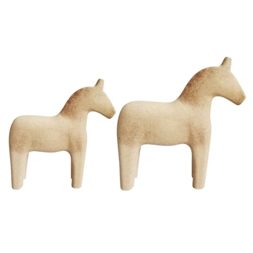 Beatifufu 2 Stück Holzpferd Ornamente Naturbelassen DIY Bastelset Glatte Kanten Umweltfreundlich Holzfigur zum Bemalen und Dekorieren für Mädchen Jungen Beatifufu 2 Stück Holzpferd Ornamente Naturbelassen DIY Bastelset Glatte Kanten Umweltfreundlich Holzfigur zum Bemalen und Dekorieren für Mädchen Jungen von Beatifufu