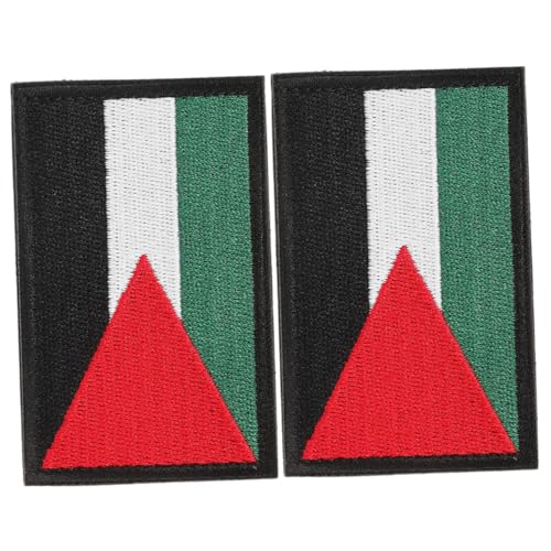 Beatifufu 2 Stück Palästina Flaggen Aufnäher Bestickt mit Robuste Arm Abzeichen für Rucksäcke Kleidung Jacken Vielseitig Einsetzbar und Langlebig Beatifufu 2 Stück Palästina Flaggen Aufnäher Bestickt mit Robuste Arm Abzeichen für Rucksäcke Kleidung Jacken Vielseitig Einsetzbar und Langlebig von Beatifufu