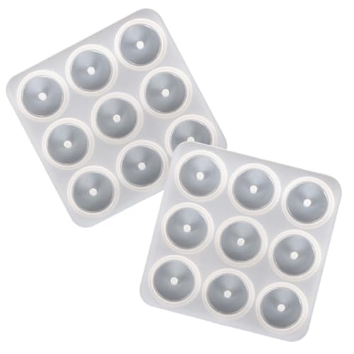 Beatifufu 2 Stück Runde Silikonform für DIY Schmuckherstellung Langlebige Flexible Nachahmung jade Anhänger Gießform Wiederverwendbar für Halsketten Bastelprojekte Robust und Verschleißfest Beatifufu 2 Stück Runde Silikonform für DIY Schmuckherstellung Langlebige Flexible Nachahmung jade Anhänger Gießform Wiederverwendbar für Halsketten Bastelprojekte Robust und Verschleißfest von Beatifufu