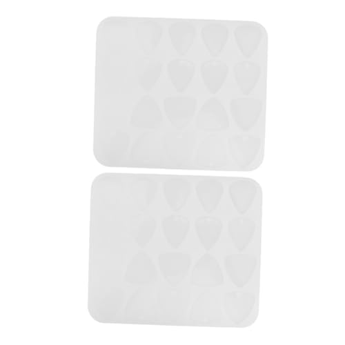 Beatifufu 2 Stück Silikon Gitarrenplektrum Form Wiederverwendbare Bass Picks Gießform für DIY Epoxidharz Schlüsselanhänger Anhänger Schmuck Herstellung Langlebige Leicht zu Reinigende Beatifufu 2 Stück Silikon Gitarrenplektrum Form Wiederverwendbare Bass Picks Gießform für DIY Epoxidharz Schlüsselanhänger Anhänger Schmuck Herstellung Langlebige Leicht zu Reinigende von Beatifufu