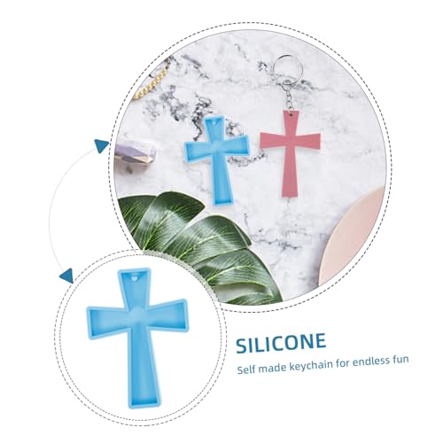 Beatifufu 2 Stück Silikonform Kreuz Anhänger Gießform Flexibel Langlebig DIY Basteln Schmuckherstellung Präzise Formen für Epoxidharz Schlüsselanhänger Kunsthandwerk Beatifufu 2 Stück Silikonform Kreuz Anhänger Gießform Flexibel Langlebig DIY Basteln Schmuckherstellung Präzise Formen für Epoxidharz Schlüsselanhänger Kunsthandwerk von Beatifufu