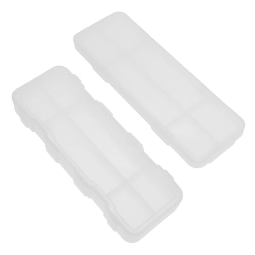 Beatifufu 2 Stück Silikonform für DIY Stifthalter und Organizer Box mit Deckel Flexible Langlebige Gießform für Kreative Bastelprojekte Geeignet für Epoxidharz Pigmente Glitzer Praktisches Beatifufu 2 Stück Silikonform für DIY Stifthalter und Organizer Box mit Deckel Flexible Langlebige Gießform für Kreative Bastelprojekte Geeignet für Epoxidharz Pigmente Glitzer Praktisches von Beatifufu