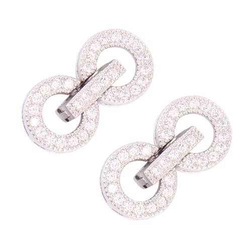 Beatifufu 2 Stück Sterling Silber Kettenverschluss für Schmuckherstellung Verbindungsklammer DIY Armband und Halskette Feine Verarbeitung Geeignet für Bastelprojekte und Persönliches Beatifufu 2 Stück Sterling Silber Kettenverschluss für Schmuckherstellung Verbindungsklammer DIY Armband und Halskette Feine Verarbeitung Geeignet für Bastelprojekte und Persönliches von Beatifufu
