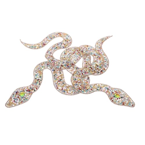 Beatifufu 2 Stück Teiliges Strass schlangen patches zum Aufbügeln Langlebige für Kleidung Jacken Kleider Schuhe Taschen Einfache DIY verzierung Baumwolle Leinen Leder Beatifufu 2 Stück Teiliges Strass schlangen patches zum Aufbügeln Langlebige für Kleidung Jacken Kleider Schuhe Taschen Einfache DIY verzierung Baumwolle Leinen Leder von Beatifufu