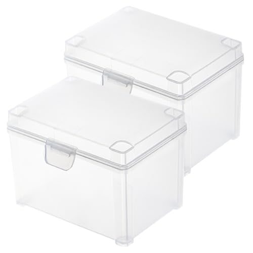 Beatifufu 2 Stück Transparente Kleine Aufbewahrungsbox mit Klappdeckel Vielseitiger Organizer für Visitenkarten Schmuck und Bastelzubehör Platzsparend und Leicht zu Reinigen Beatifufu 2 Stück Transparente Kleine Aufbewahrungsbox mit Klappdeckel Vielseitiger Organizer für Visitenkarten Schmuck und Bastelzubehör Platzsparend und Leicht zu Reinigen von Beatifufu