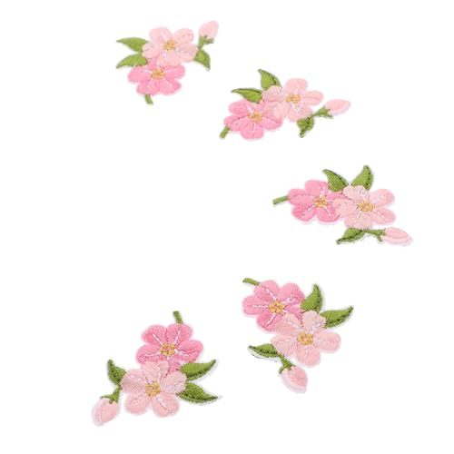Beatifufu 20 Stück Blumen Aufnäher zum Aufbügeln und Nähen Bestickte Stoffapplikationen für Kleidung Taschen Schuhe und DIY Bastelprojekte Vielseitige Dekoration und Reparatur Einfach von Beatifufu