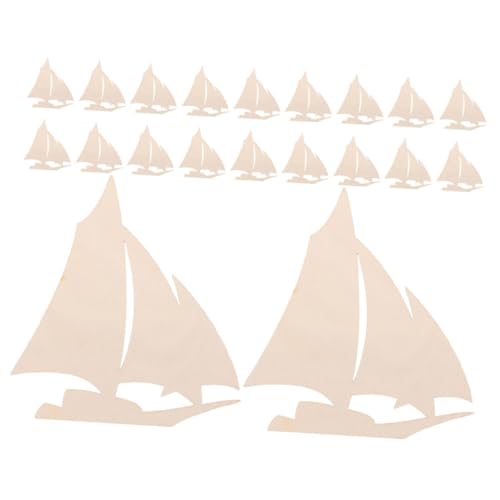 Beatifufu 20 Stück Diy Holz Segelboot Unlackierte Bootsspielzeuge für Dekoration Unvollendete Holzhandwerksprojekte für Sommerambiente und Wohnraumgestaltung Beatifufu 20 Stück Diy Holz Segelboot Unlackierte Bootsspielzeuge für Dekoration Unvollendete Holzhandwerksprojekte für Sommerambiente und Wohnraumgestaltung von Beatifufu