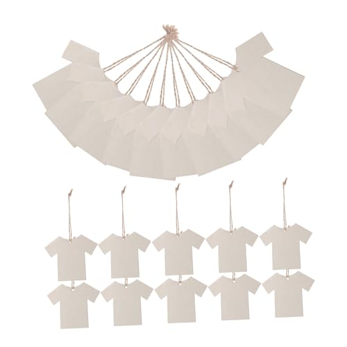 Beatifufu 20 Stück Holzkurzarmetikett Verpackungsvorräte Partybevorzugungs-Tags Leere Tags Schnur-Tags Namensschilder Schmuck Kleidung Tags einfache Tags Bekleidungs -Tags hölzern Beige Beatifufu 20 Stück Holzkurzarmetikett Verpackungsvorräte Partybevorzugungs-Tags Leere Tags Schnur-Tags Namensschilder Schmuck Kleidung Tags einfache Tags Bekleidungs -Tags hölzern Beige von Beatifufu