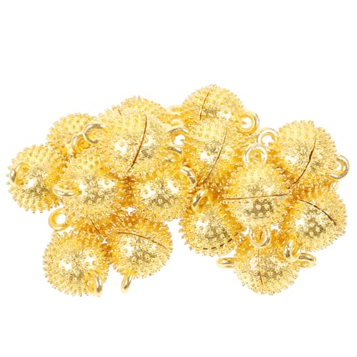 Beatifufu 20 Stück Magnetverschluss Starker Runder DIY Schmuckverschluss für Halsketten Armbänder Einfache Installation Vielseitig für Schmuckherstellung und Reparatur Goldfarbener von Beatifufu