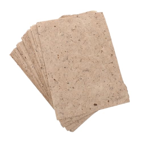 Beatifufu 20 Stück Maulbeerpapier Scrapbooking Scrapbook-Papierblock Malpapier selber machen Herstellung Decoupage-Zeichenpapier Kartenpapier Texturfaser für Leinwand handgemachtes DIY Beige Beatifufu 20 Stück Maulbeerpapier Scrapbooking Scrapbook-Papierblock Malpapier selber machen Herstellung Decoupage-Zeichenpapier Kartenpapier Texturfaser für Leinwand handgemachtes DIY Beige von Beatifufu