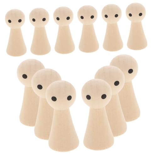 Beatifufu 20 Stück Teiliges Blanko holzfiguren zum Bemalen Naturbelassene Holz puppen mit Glatter Oberfläche Kindgerechtes DIY Bastelset für Kreative Dekoration und Geschenkideen Beatifufu 20 Stück Teiliges Blanko holzfiguren zum Bemalen Naturbelassene Holz puppen mit Glatter Oberfläche Kindgerechtes DIY Bastelset für Kreative Dekoration und Geschenkideen von Beatifufu