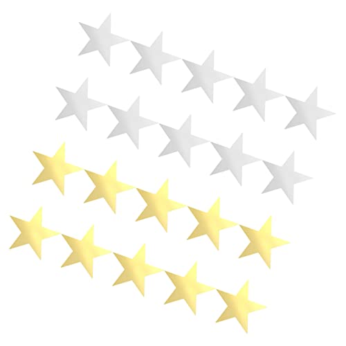 Beatifufu 20 Stück Teiliges Goldene und Silberne Doppelseitige Papier Sterne zum Ausschneiden Dekorative Klassenzimmer Deko für Diy Projekte Partywandgestaltung und Kinderzimmergestaltung Beatifufu 20 Stück Teiliges Goldene und Silberne Doppelseitige Papier Sterne zum Ausschneiden Dekorative Klassenzimmer Deko für Diy Projekte Partywandgestaltung und Kinderzimmergestaltung von Beatifufu