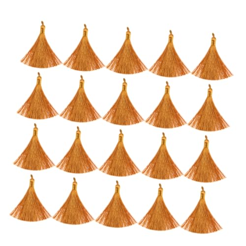 Beatifufu 20 Stück Teiliges Lange Gerade Ohranhänger Quasten in Mud Leichte Haltbare DIY Schmuckanhänger für Ohrringe Schlüsselanhänger und Armbänder Farbintensiv und Elegant von Beatifufu